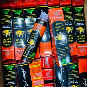 Alif Ahlam Herbs Infused Hair Oil | 100% Natural Organic Oils & Herbs