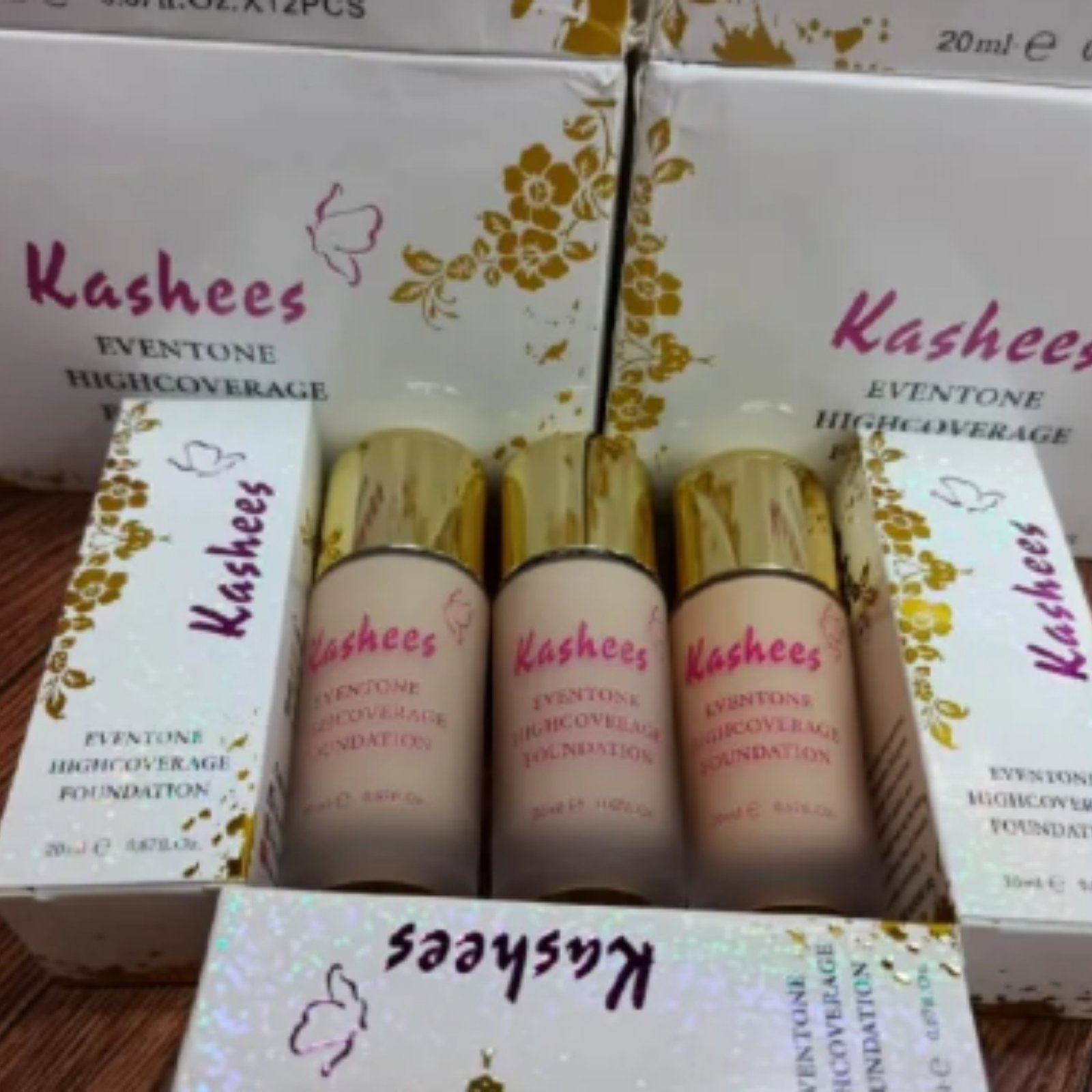 Kashees Eventone Liquid Foundation | High Coverage Long Lasting Radiant Makeup Base 30 ml - Image 6